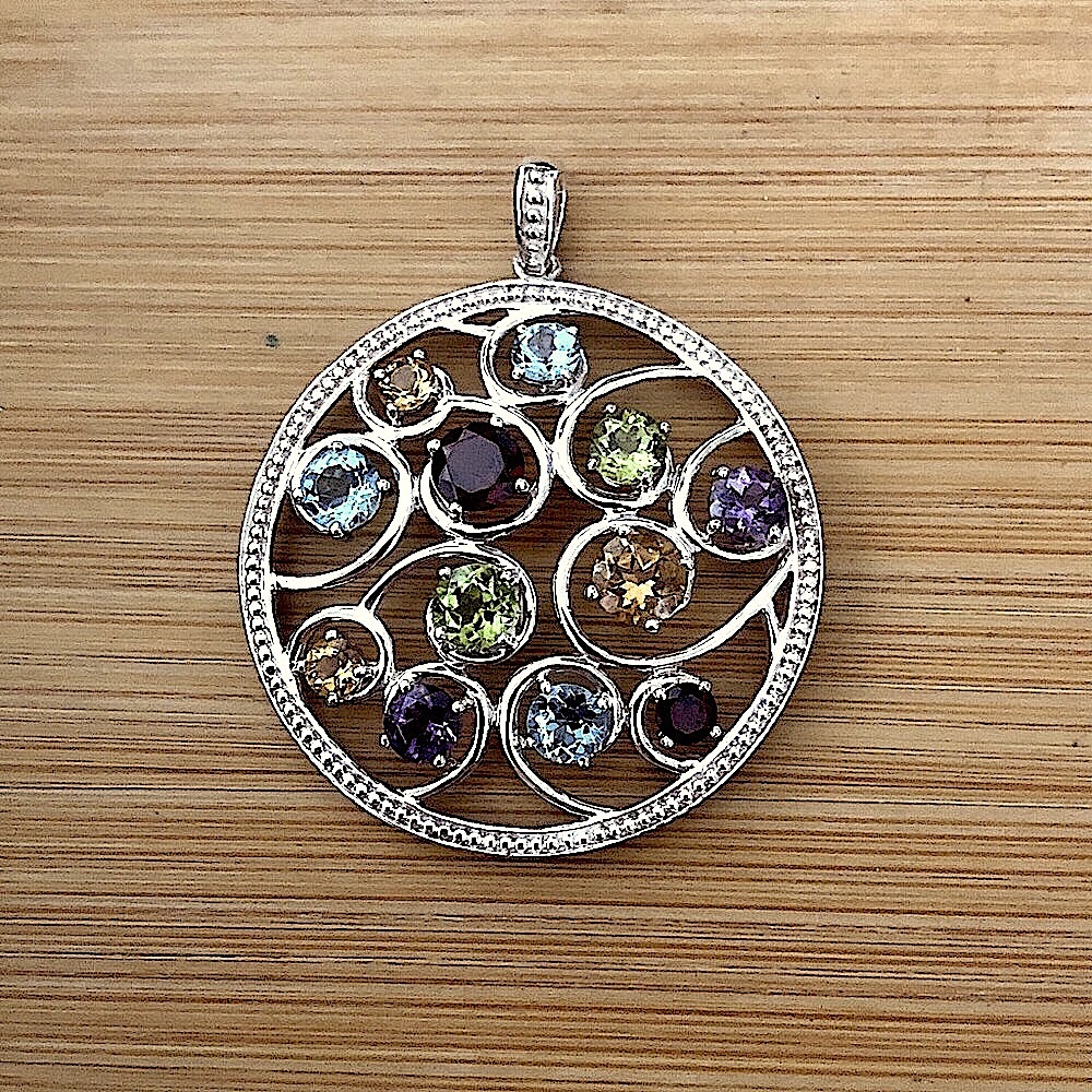 $62 Estate Designer Pendant Marked 925 China with (unrecognizable designer mark) - Picture 4 of 6